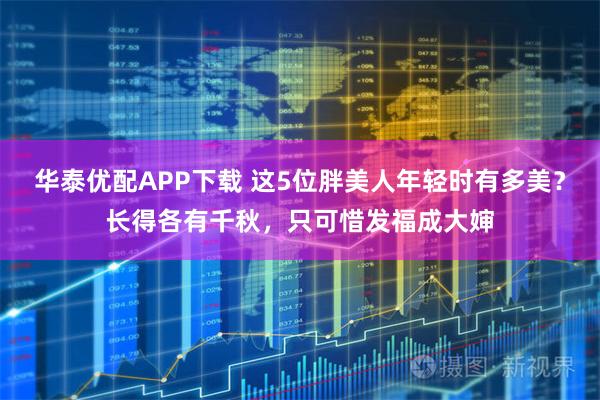 华泰优配APP下载 这5位胖美人年轻时有多美？长得各有千秋，只可惜发福成大婶