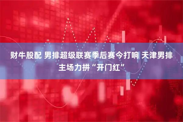 财牛股配 男排超级联赛季后赛今打响 天津男排主场力拼“开门红”